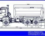 фото Автоцистерна модели 577322 на шасси КАМАЗ-53228