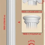 фото Колонна Decomaster 90030 (размер d 300х2400.вн.d 235).