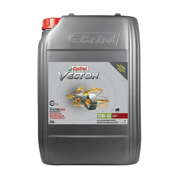 Фото Масло моторное Castrol Vecton 10w40 E4/E7 (20л.) 15BA41