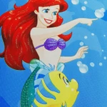 Фото №3 Обои виниловые на флизелиновой основе Disney The Little Mermaid 10*1,06м E-D-004 Erismann