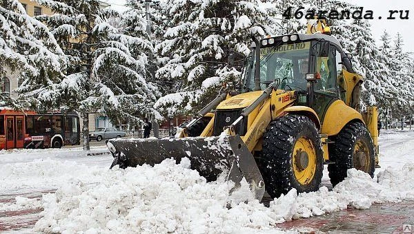 Фото Снегоуборка