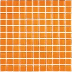 фото Мозаика BONAPARTE Orange glass 300х300 стеклянная