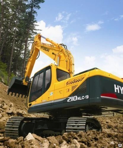 Фото Экскаватор гусеничный HYUNDAI R210NLC-9