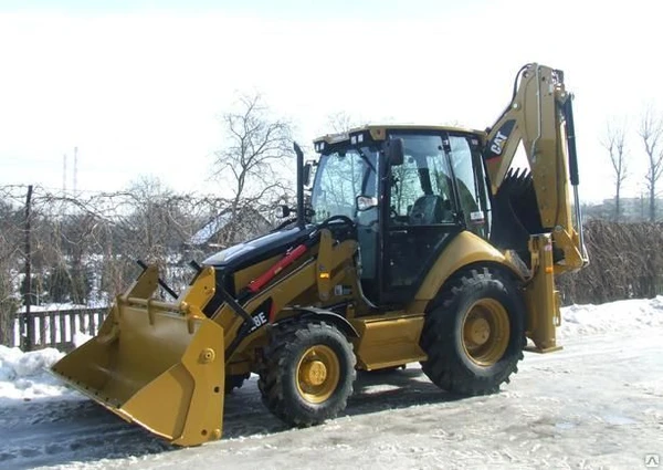 Фото Аренда экскаватора-погрузчика Caterpillar CAT 428F 2015г.в.