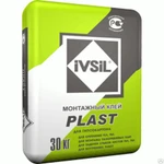 фото Клей монтажный IVSIL PLAST для гипсокартона 30кг