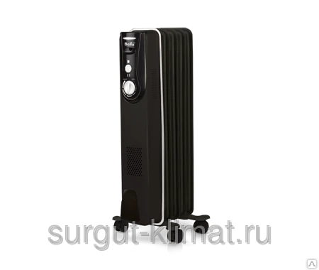 Фото Масляный радиатор Ballu Modern BOH/MD-05BB 1000 (5 секций) 1,0 кВт, 10 м2 B