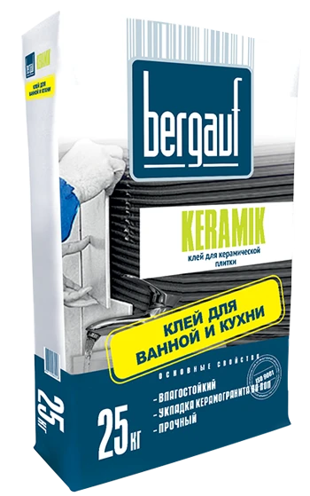 Фото Клей для плитки Bergauf Keramik 25 кг