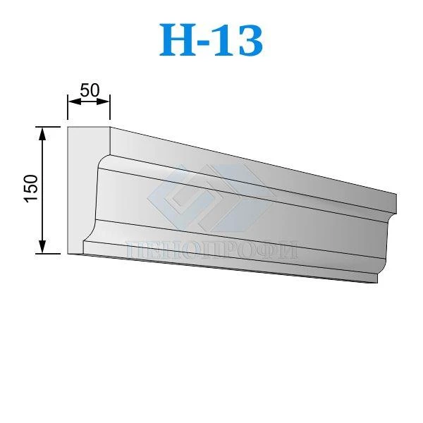 Фото Фасадные наличники из пенопласта (пенополистирола) Н-13 ПСБ-С-25Ф