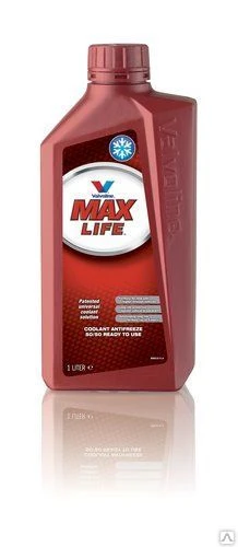 Фото Антифриз MAXLIFE COOLANT 50/50 RTU 1л. Valvoline 808510