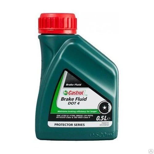 Фото Тормозная жидкость Castrol Brake Fluid Dot-4 0.5л