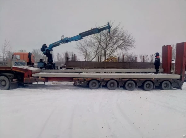 Фото Перевозка плит перекрытий