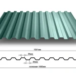 фото Профнастил С-21 (0,4;0,45;0,7 мм) (лист профнастила)