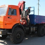 фото КАМАЗ 43118 с КМУ Fassi F155А.0.22