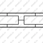 фото Ограждение газонное AB-5008 эконом