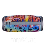 фото Колонка Bluetooth Perfeo "HIP HOP" FM, microSD, USB, AUX, мощность 12Вт, 2600mAh, граффити PF_A4336