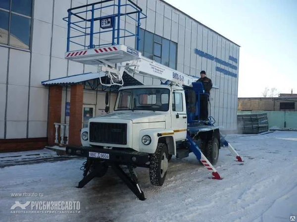 Фото Автогидроподъемник ВИПО-18-01 на шасси ГАЗ-3309 (4х2)