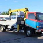 фото Аренда грузовика Hino Ranger / Услуга Кран-манипулятор в Домодедово