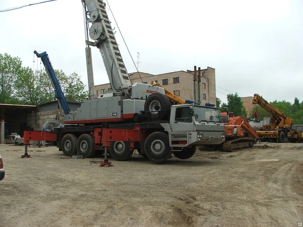 Фото Полное техническое освидетельствование автомобильного крана выше 150т