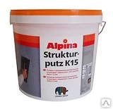 Фото Штукатурка Альпина Strukturputz K15, 16 кг