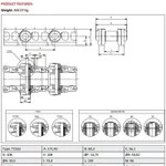 фото Запчасти ходовой части ATLAS WEYHASEN, TEREX, ATLAS 1304LC,ATLAS 1404LC