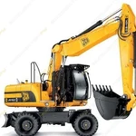 фото Аренда колесного экскаватора JCB JS 160W, Москва