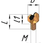 фото Резец буровой РШ-183