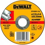 фото Диск отрезной DeWalt DT 42201