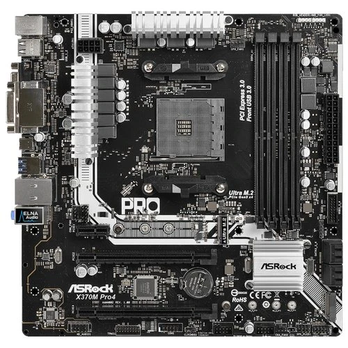 Фото Материнская плата ASRock X370M