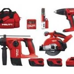 фото Аккумуляторный набор инструментов Hilti батарейка TE 4-A+SFC 22-A+SCM 22-A