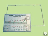 Фото Разработка и изготовление плана эвакуации ф. А2 в рамке ГОСТ Р 12.2.143-200
