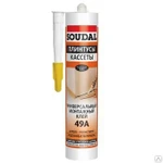 фото Клей Soudal универсальный монтажный каучуковый 49А, 300 мл Soudal