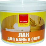 фото Лак акриловый для бань и саун NEOMID SAUNA 1л