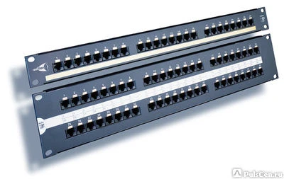 Фото Патч-панель 19", 48 портов RJ-45, категория 5e