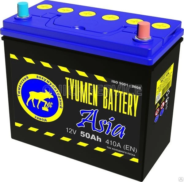 Фото Аккумулятор Тюмень Tyumen Battery 50 Asia А/ч п.п.