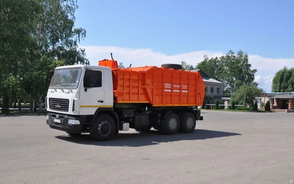 Фото МКМ-33004 на шасси МАЗ 6312В3-485-010 Мусоровоз Евро-4