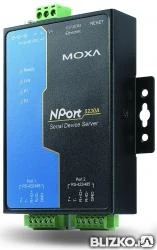 Фото 2-портовый асинхронный сервер NPort 5230A MOXA RS-422/485 в Ethernet