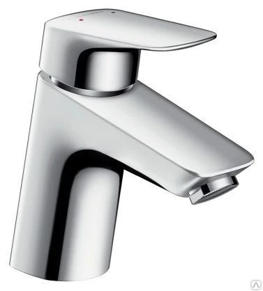 Фото Смеситель для раковины 70, с донным клапаном Hansgrohe Logis 71070000 Hansg