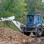 фото Аренда экскаватора-погрузчика Terex TX860, Саратов