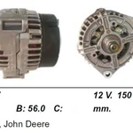 фото Генератор 1831 CLAAS / JOHN DEERE / DEUTZ 12V / 150Amp.