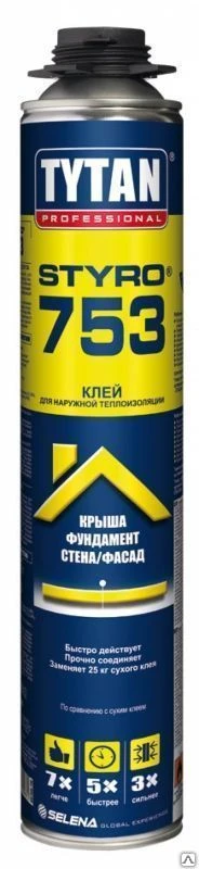 Фото TYTAN Professional Styro 753 Клей для наружной теплоизоляции