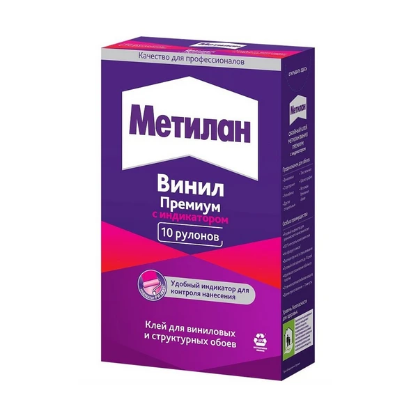 Фото Клей для обоев Винил Премиум, с индикатором Metylan 300 г