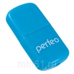 фото Картридер Perfeo Micro SD, (PF-VI-R009 Blue) синий