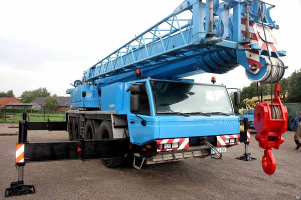 Фото Аренда крана 80 тонн LIEBHERR