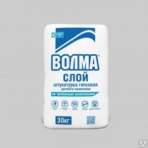 Фото Штуктурка "ВОЛМА-СЛОЙ", 30 кг.