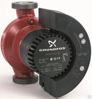 Фото Одинарные насосы Grundfos MAGNA / UPE серии 2000 тип продукта UPE 100_60 F