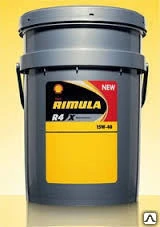 Фото Масло моторное Shell Rimula R4X 15W40 канистра 20л.