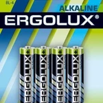 фото Элемент питания алкалиновый LR03 BL-4 LR03 BL-4 1.5В Alkaline (блист.4шт) Ergolux 11744