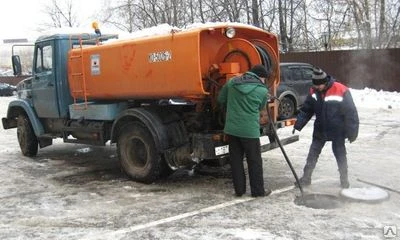 Фото Промывка канализационных систем