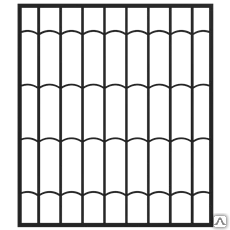 Фото Кованая решетка оконная Р-5