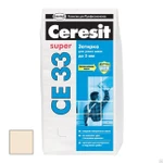 фото Затирка "Ceresit CE 33 Super" натура, 2кг